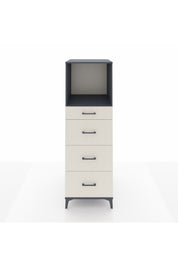Kronos Dolap Tek Raflı 4 Çekmeceli 60x59x182 - S89M051V4C