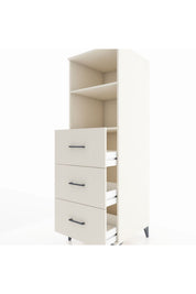 Kronos Dolap 2 Raflı 3 Çekmeceli 60x59x182 - S89M052V1C