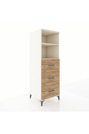 Kronos Dolap 2 Raflı 3 Çekmeceli 60x59x182 - S89M052V3C