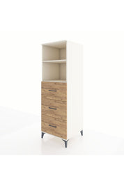 Kronos Dolap 2 Raflı 3 Çekmeceli 60x59x182 - S89M052V3C