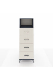 Kronos Dolap Tek Raflı 4 Çekmeceli 60x59x182 - S89M053V4C