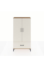 Arges Dolap 3 Raflı Tek Çekmeceli 2 Kapaklı 88x30x163 - S21M001V7A
