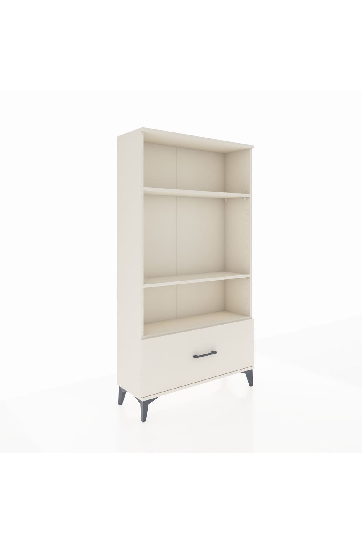 Arges Dolap 3 Raflı Tek Çekmeceli 88x30x163 - S21M002V1A