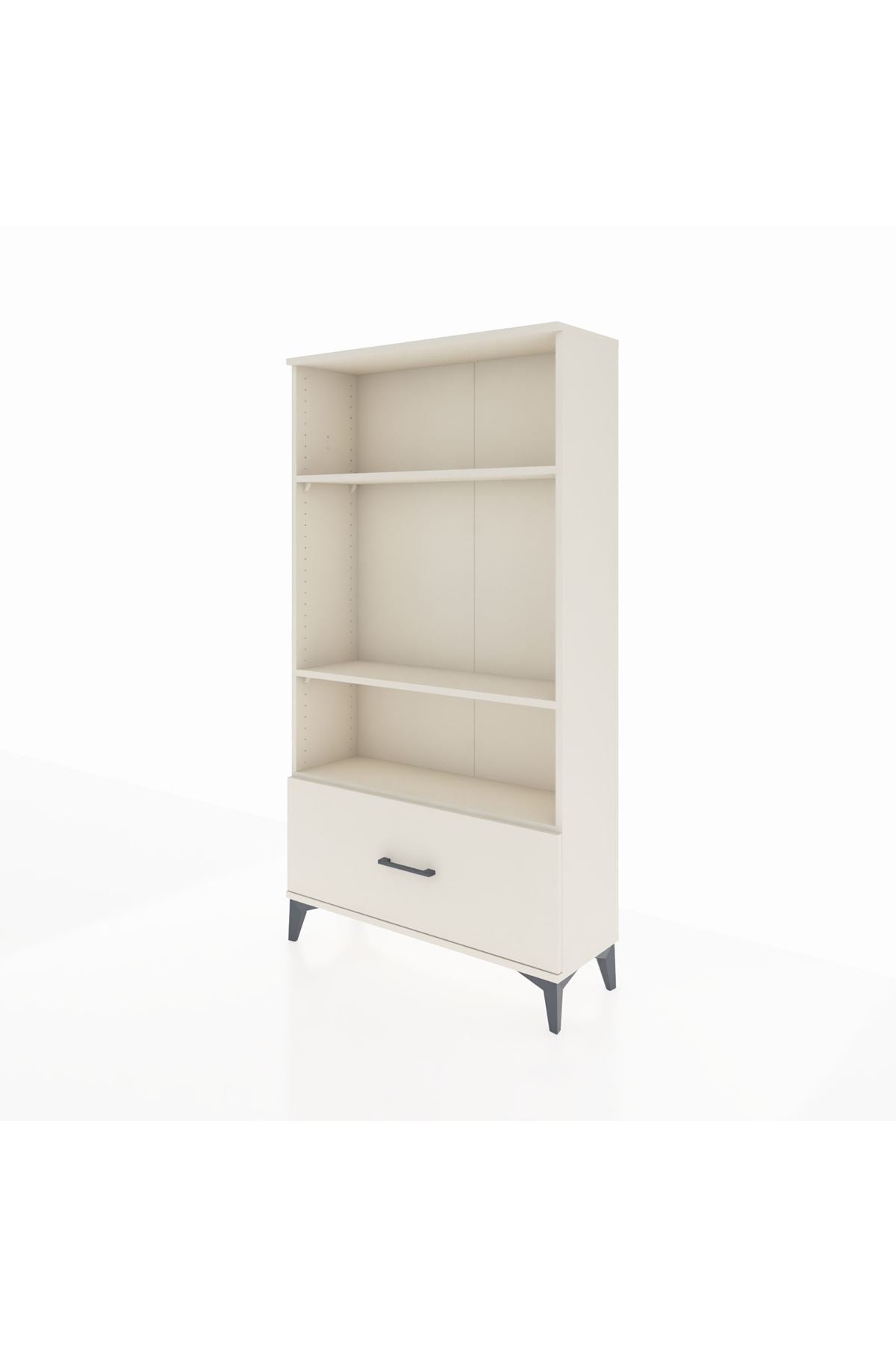 Arges Dolap 3 Raflı Tek Çekmeceli 88x30x163 - S21M002V1A