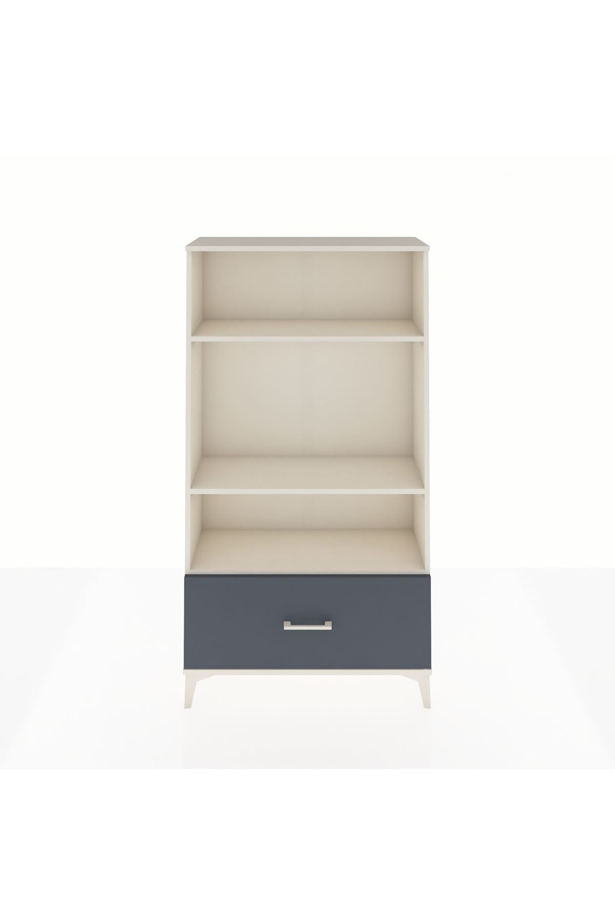 Arges Dolap 3 Raflı Tek Çekmeceli 88x30x163 - S21M002V2A
