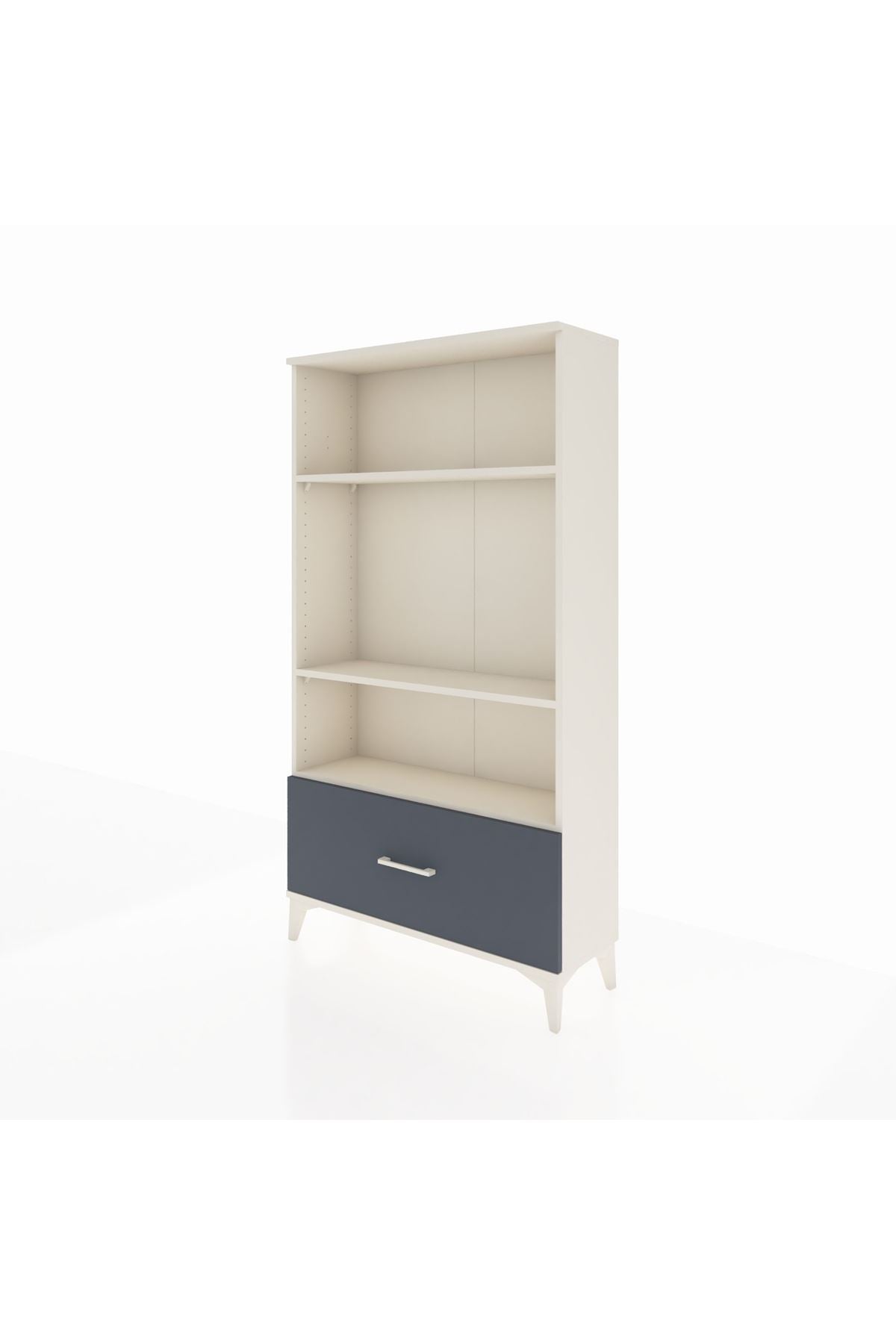 Arges Dolap 3 Raflı Tek Çekmeceli 88x30x163 - S21M002V2A