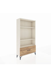 Arges Dolap 3 Raflı Tek Çekmeceli 88x30x163 - S21M002V3A