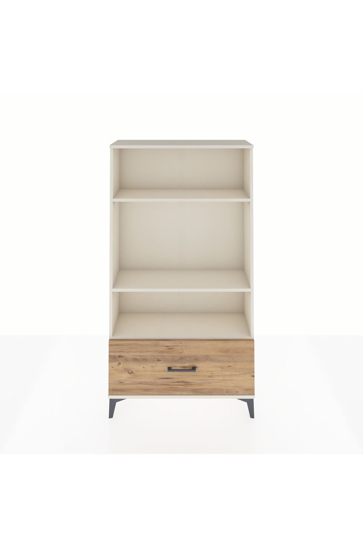 Arges Dolap 3 Raflı Tek Çekmeceli 88x30x163 - S21M002V3A