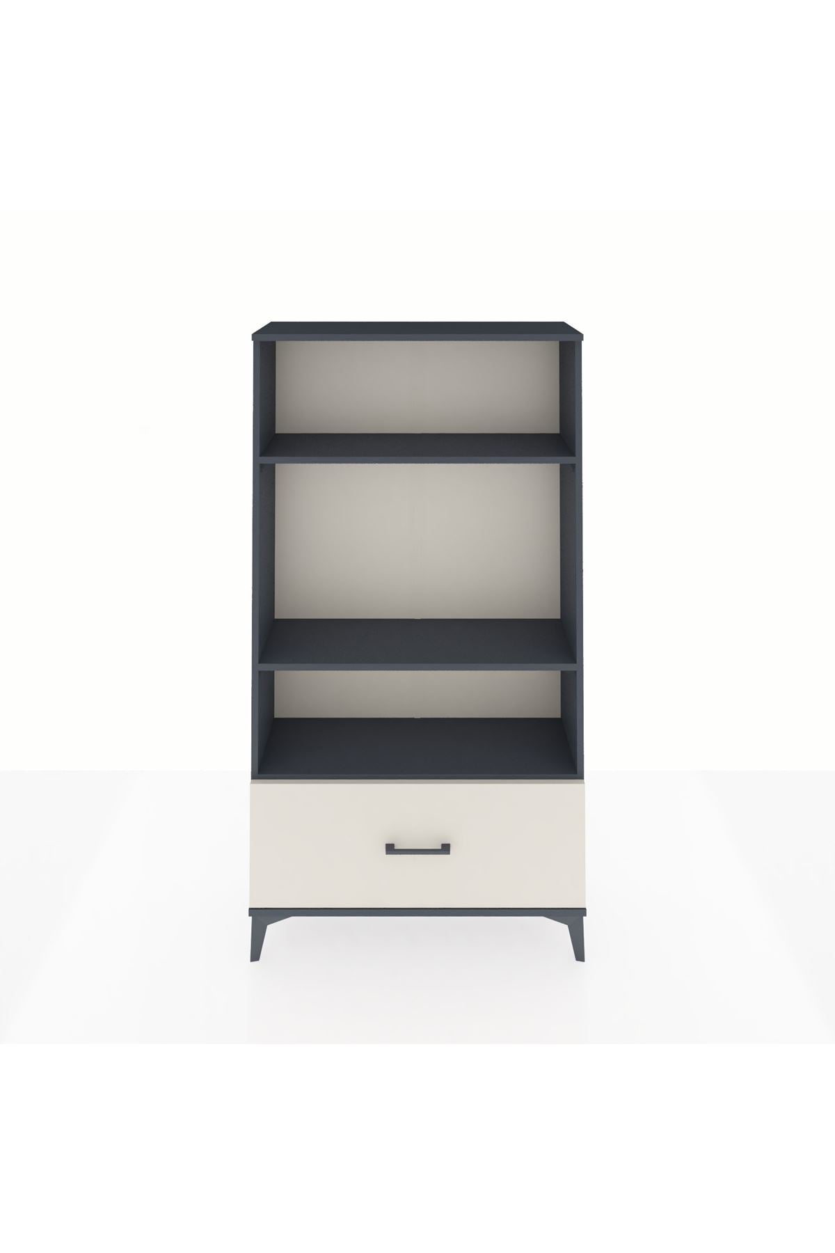 Arges Dolap 3 Raflı Tek Çekmeceli 88x30x163 - S21M002V4A
