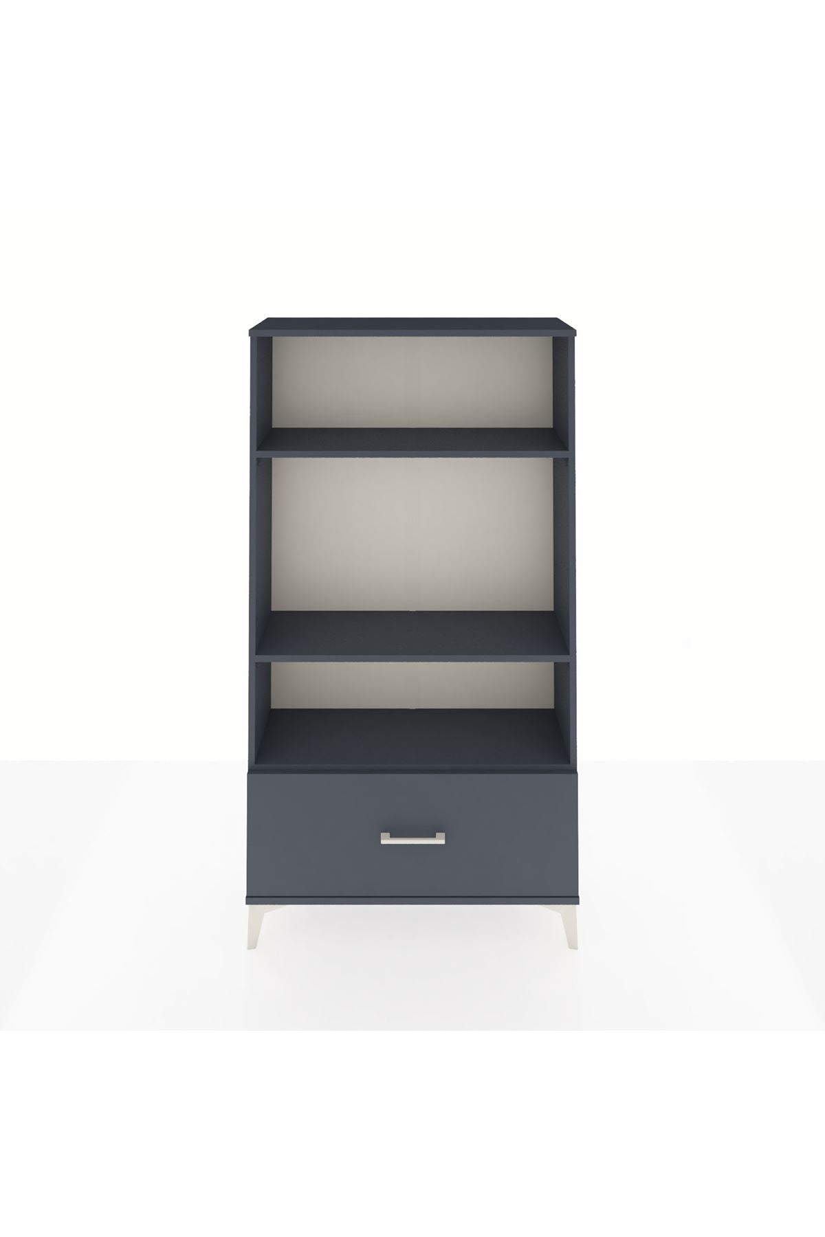 Arges Dolap 3 Raflı Tek Çekmeceli 88x30x163 - S21M002V5A