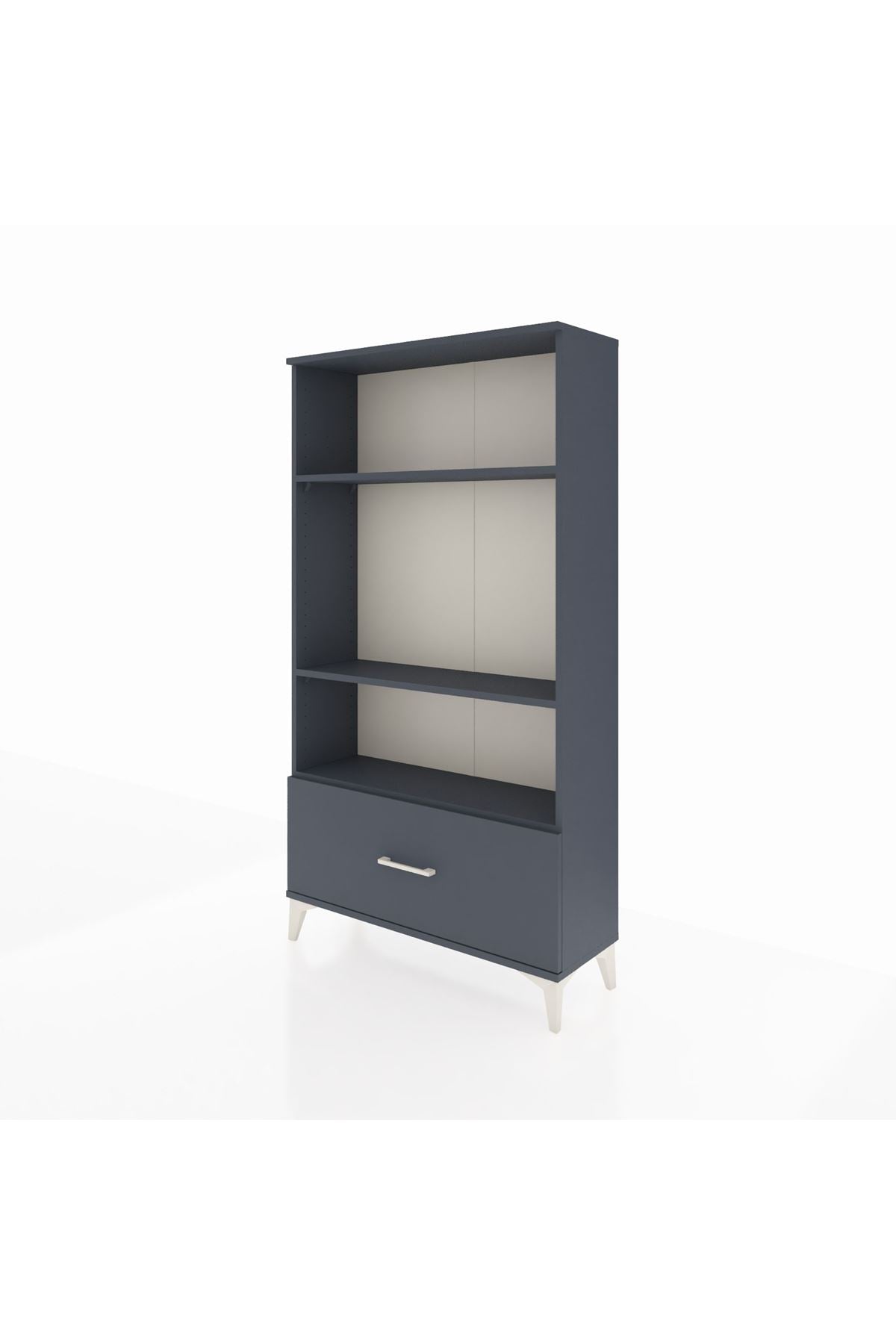 Arges Dolap 3 Raflı Tek Çekmeceli 88x30x163 - S21M002V5A