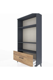 Arges Dolap 3 Raflı Tek Çekmeceli 88x30x163 - S21M002V6A