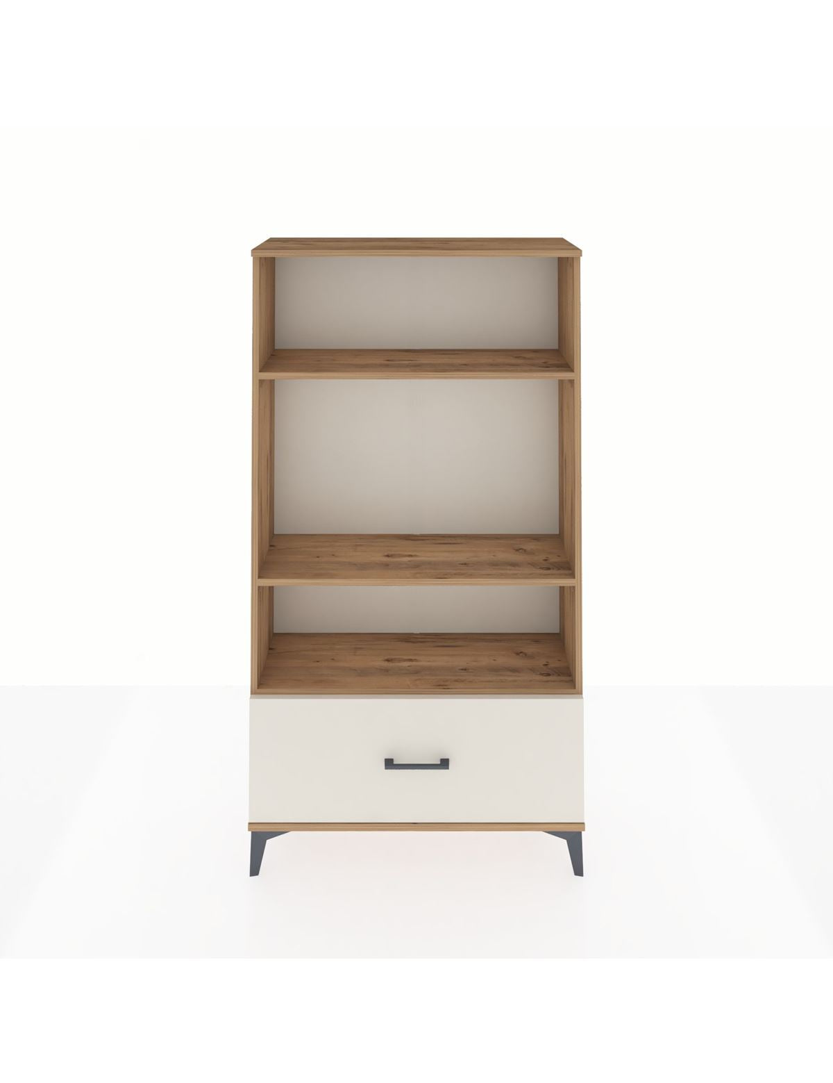 Arges Dolap 3 Raflı Tek Çekmeceli 88x30x163 - S21M002V7A