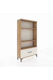 Arges Dolap 3 Raflı Tek Çekmeceli 88x30x163 - S21M002V7A