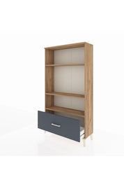 Arges Dolap 3 Raflı Tek Çekmeceli 88x30x163 - S21M002V8A