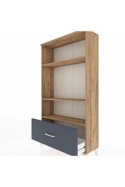 Arges Dolap 3 Raflı Tek Çekmeceli 88x30x163 - S21M002V8A