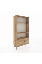 Arges Dolap 3 Raflı Tek Çekmeceli 88x30x163 - S21M002V9A
