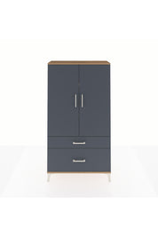 Arges Dolap 3 Raflı 2 Çekmeceli 2 Kapaklı 88x30x163 - S21M003V8A