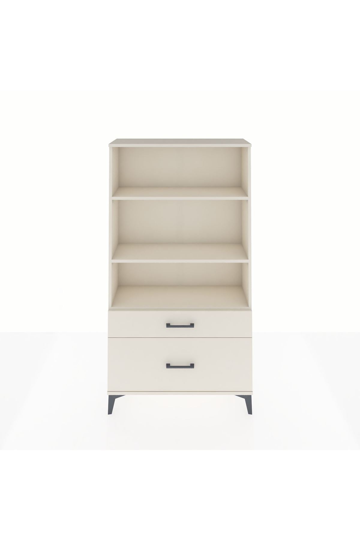 Arges Dolap 3 Raflı 2 Çekmeceli 88x30x163 - S21M004V1A