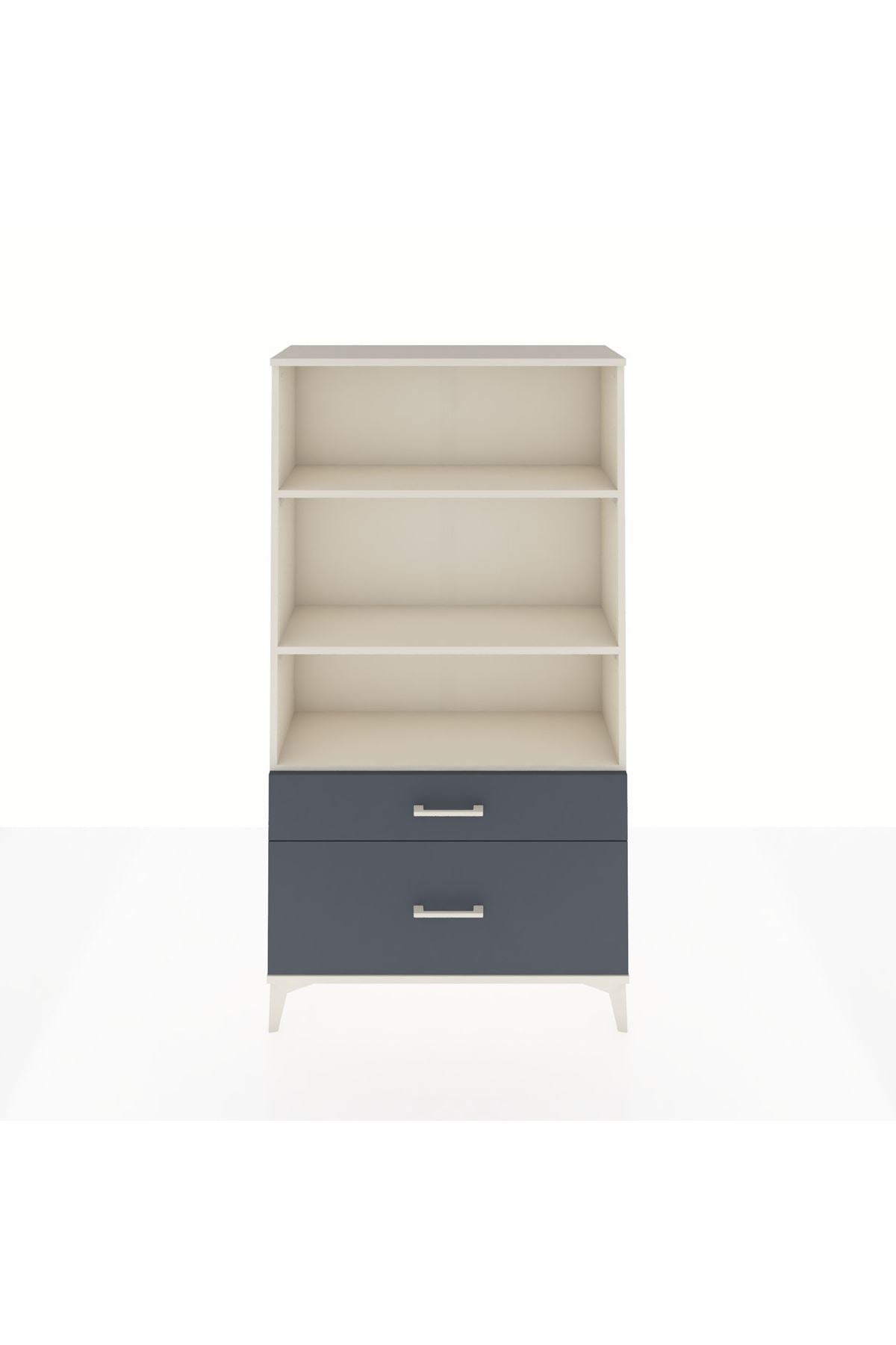 Arges Dolap 3 Raflı 2 Çekmeceli 88x30x163 - S21M004V2A