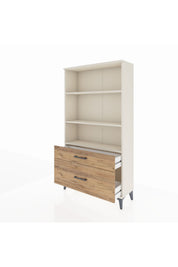 Arges Dolap 3 Raflı 2 Çekmeceli 88x30x163 - S21M004V3A