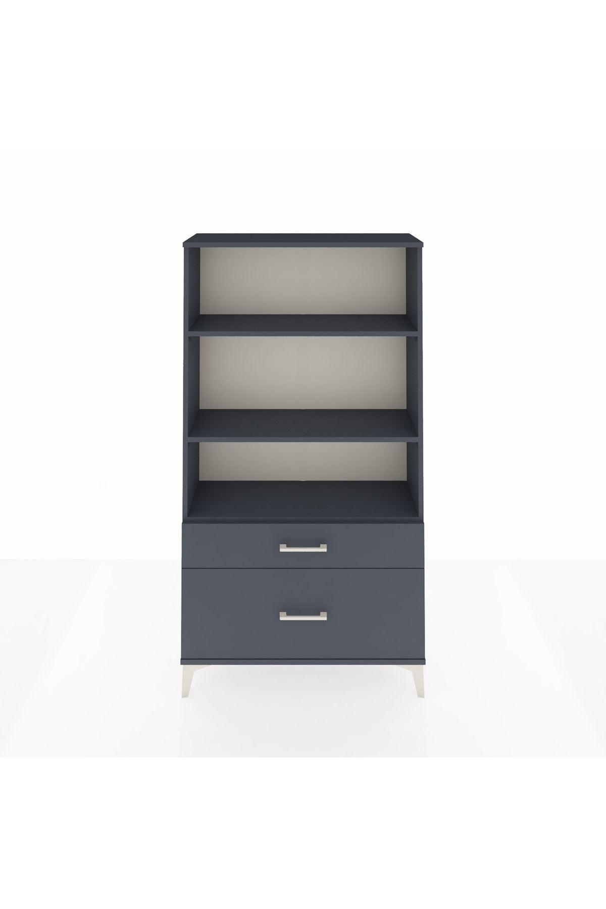 Arges Dolap 3 Raflı 2 Çekmeceli 88x30x163 - S21M004V5A