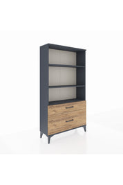 Arges Dolap 3 Raflı 2 Çekmeceli 88x30x163 - S21M004V6A
