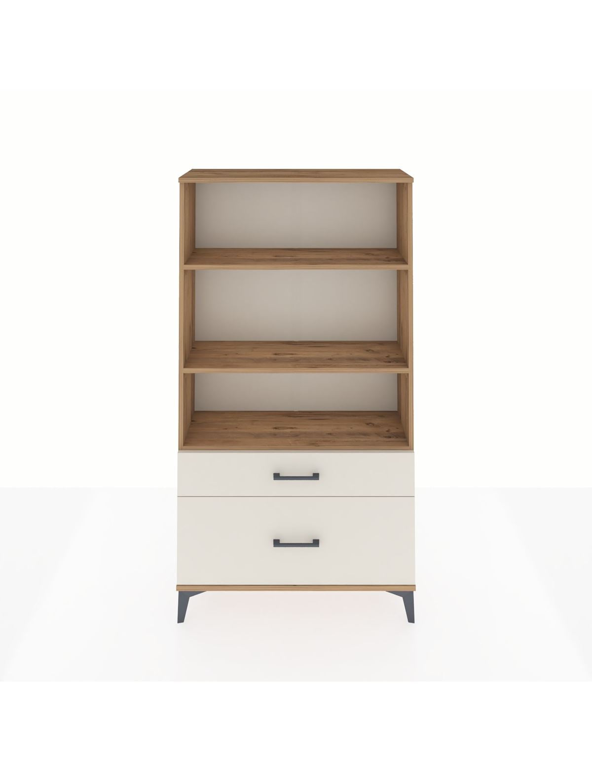 Arges Dolap 3 Raflı 2 Çekmeceli 88x30x163 - S21M004V7A