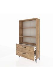 Arges Dolap 3 Raflı 2 Çekmeceli 88x30x163 - S21M004V9A
