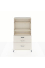 Arges Dolap 3 Raflı 3 Çekmeceli 88x30x163 - S21M006V1A