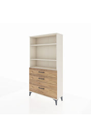 Arges Dolap 3 Raflı 3 Çekmeceli 88x30x163 - S21M006V3A