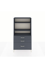 Arges Dolap 3 Raflı 3 Çekmeceli 88x30x163 - S21M006V5A