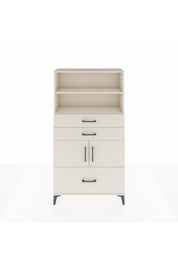 Arges Dolap 3 Raflı 3 Çekmeceli 2 Kapaklı 88x30x163 - S21M008V1A