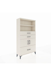 Arges Dolap 3 Raflı 3 Çekmeceli 2 Kapaklı 88x30x163 - S21M008V1A