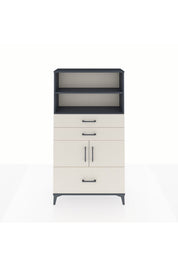 Arges Dolap 3 Raflı 3 Çekmeceli 2 Kapaklı 88x30x163 - S21M008V4A