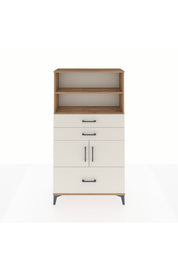 Arges Dolap 3 Raflı 3 Çekmeceli 2 Kapaklı 88x30x163 - S21M008V7A
