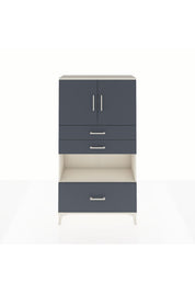 Arges Dolap 3 Raflı 3 Çekmeceli 2 Kapaklı 88x30x163 - S21M009V2A