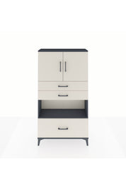Arges Dolap 3 Raflı 3 Çekmeceli 2 Kapaklı 88x30x163 - S21M009V4A