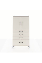 Arges Dolap 2 Raflı 4 Çekmeceli 2 Kapaklı 88x30x163 - S21M011V1A