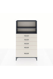 Arges Dolap 2 Raflı 5 Çekmeceli 88x30x163 - S21M014V4A