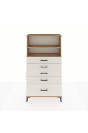 Arges Dolap 2 Raflı 5 Çekmeceli 88x30x163 - S21M014V7A