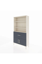 Arges Dolap 3 Raflı Tek Çekmeceli 2 Kapaklı 88x30x163 - S21M016V2A