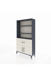Arges Dolap 3 Raflı Tek Çekmeceli 2 Kapaklı 88x30x163 - S21M016V4A