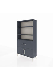 Arges Dolap 3 Raflı Tek Çekmeceli 2 Kapaklı 88x30x163 - S21M016V5A