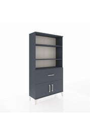 Arges Dolap 3 Raflı Tek Çekmeceli 2 Kapaklı 88x30x163 - S21M016V5A