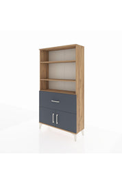 Arges Dolap 3 Raflı Tek Çekmeceli 2 Kapaklı 88x30x163 - S21M016V8A