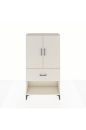 Arges Dolap 3 Raflı Tek Çekmeceli 2 Kapaklı 88x30x163 - S21M017V1A
