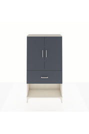 Arges Dolap 3 Raflı Tek Çekmeceli 2 Kapaklı 88x30x163 - S21M017V2A