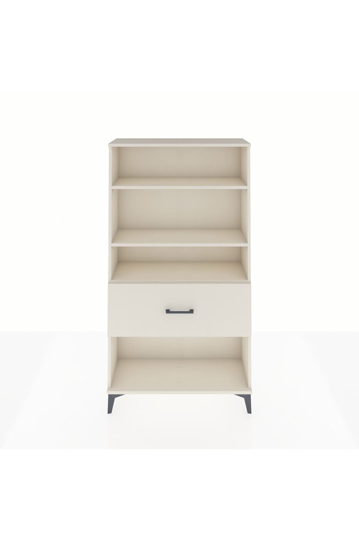 Arges Dolap 3 Raflı Tek Çekmeceli 88x30x163 - S21M018V1A