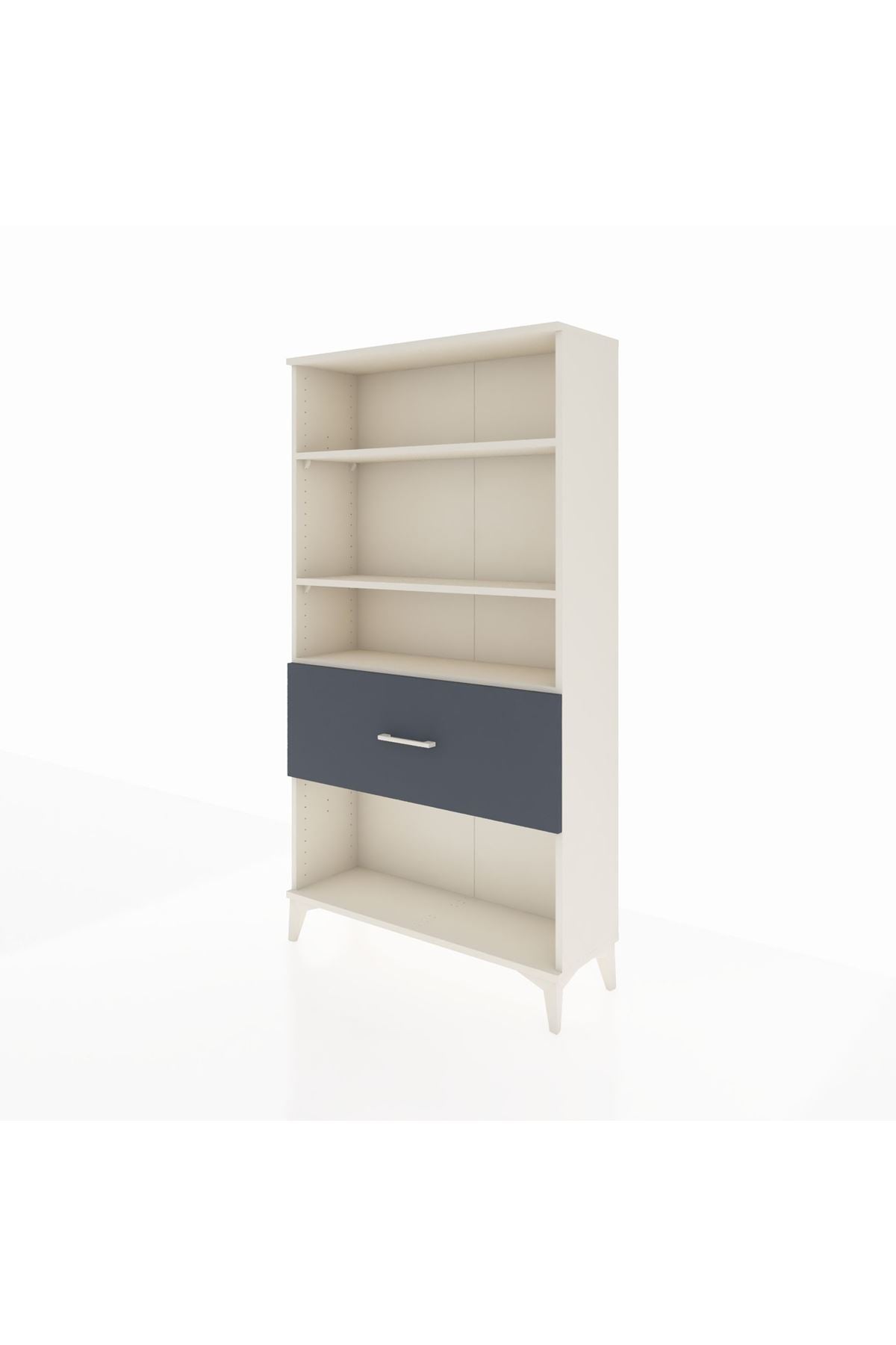 Arges Dolap 3 Raflı Tek Çekmeceli 88x30x163 - S21M018V2A